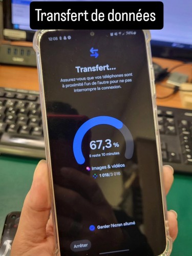 Vous avez besoin d'un transfert de données ?